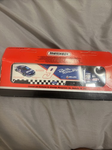 MATCHBOX 1:64 SUPER STAR TRANSPORTER #9 BILL ELLIOT RACING, #CY109, BIN#6 - Picture 2 of 2