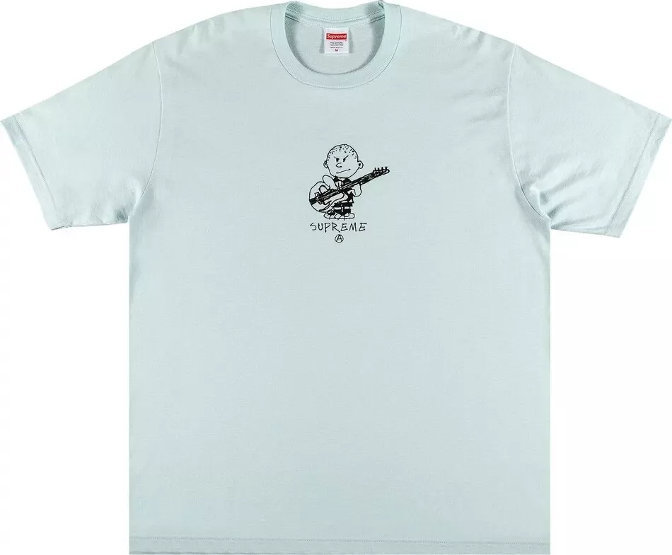 T shirt Supreme Rocker neuf taille X large couleur turquoise FW21T15