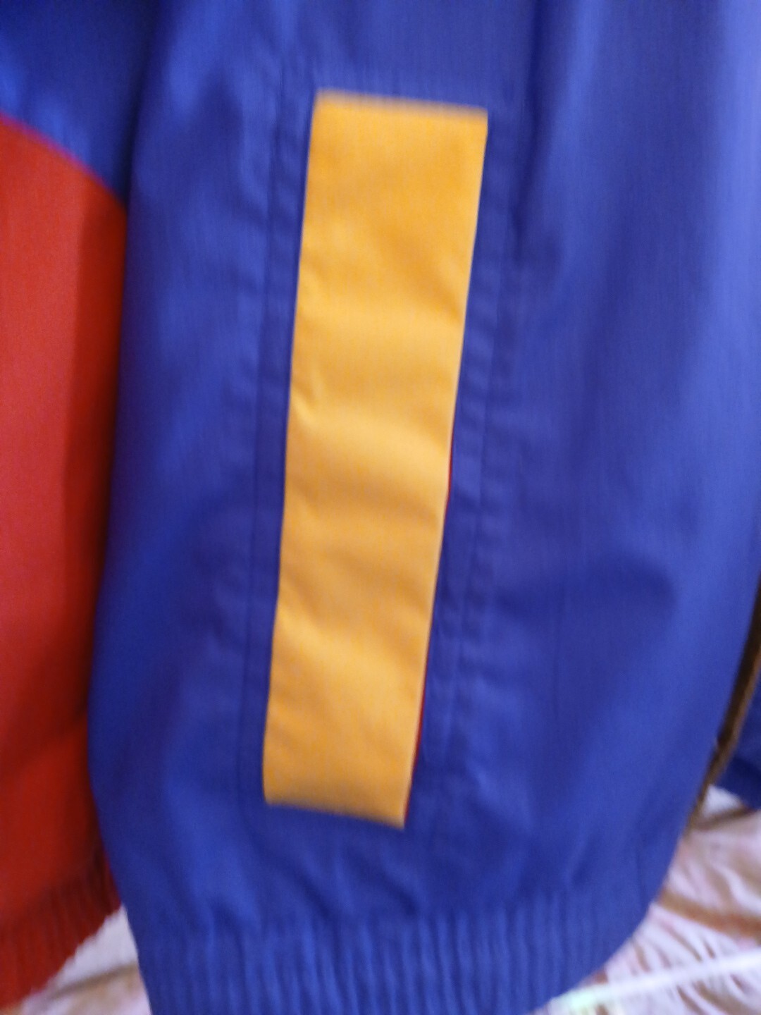 VTG Mens LG Colorblock Windbreaker 90s Colorful Nautical Bermuda Regatta image 8