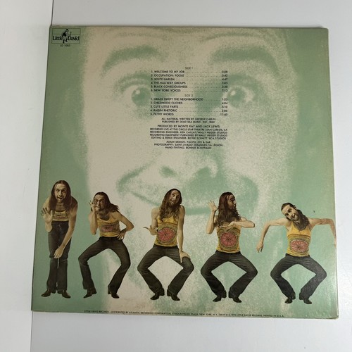 George Carlin Vinyl Lot Of 2 Occupation Foole Best Of Little David Comedy LP - Picture 14 of 23