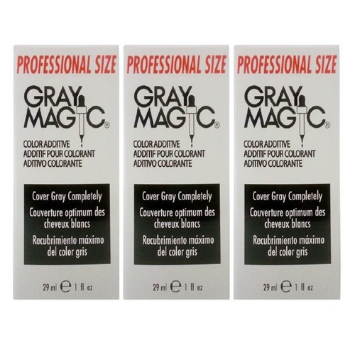 Ardell Gray Magic Color Additive (Professional Size) 1 oz (Pack of 3