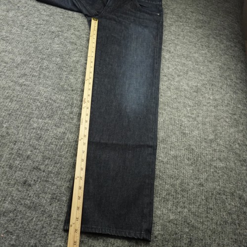 Citizens Of Humanity Jeans Mens 38X32 Blue Denim Dark Wash Sid Regular Straight - Picture 6 of 10