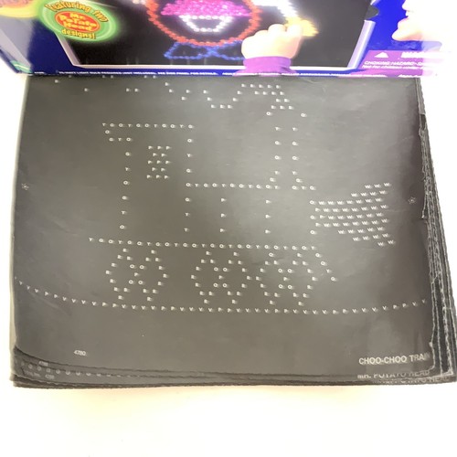 Lite Brite Spielzeug & 10 unbenutzte Blätter funktioniert Vintage 1998 OVP - Bild 5 von 7