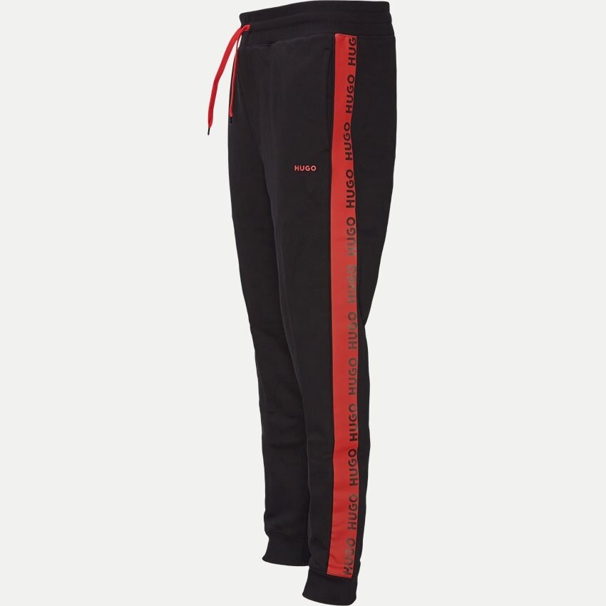 New HUGO BOSS mens black sports gym track trouser tracksuit bottoms pants Medium eBay