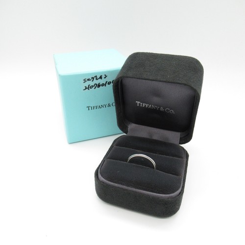 Tiffany & Co Tiffany Together Milgrain Band Ring Platinum - Picture 5 of 7
