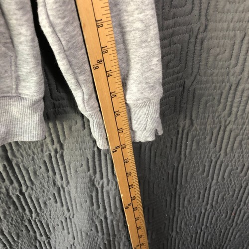 All In Motion Pullover Hoodie Boys Size Small 6/7 Grey Gray Thumb Holes Long - Picture 5 of 8