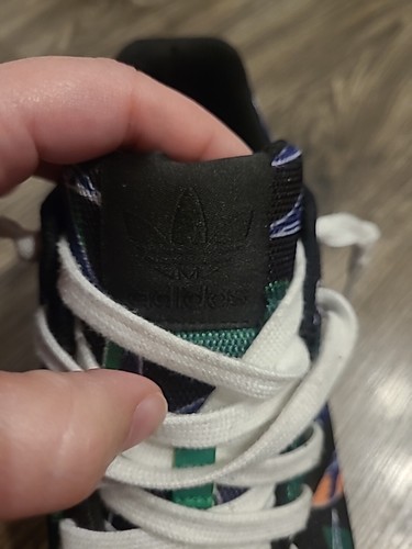 Size 10 Mens Adidas Zx Flux Floral Torsion City Pack VG Black Pink Shoes Sneaker - Picture 10 of 16