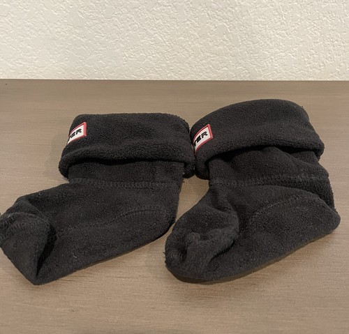 Hunter 170906 Kids Girls Original Boot Socks Black Size XS (5-7 Little Kids) - Picture 1 of 6