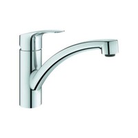 Grohe Eh-Spt-Batterie Eurosmart 33281_3 Flacher Auslauf Ecojoy Chrom