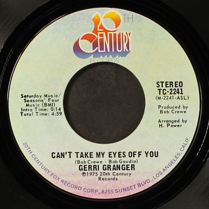 その他 gerri granger can't take my eyes off you Gerri Granger - Can't Take My Eyes Off You (君の瞳に恋してる