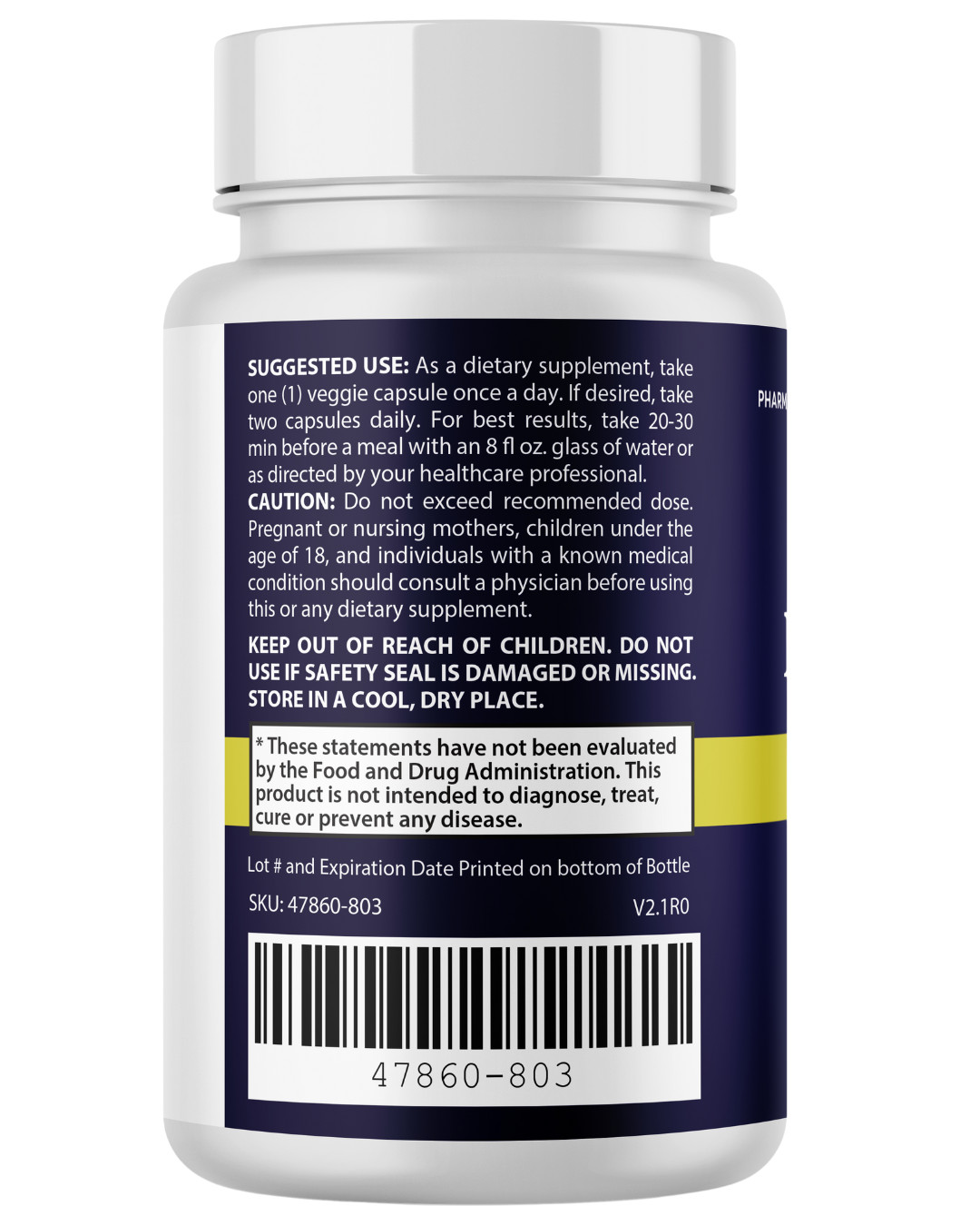 LymphaFlo Advanced Blood for Healthy Circulation & Stable Levels- 60 Capsules