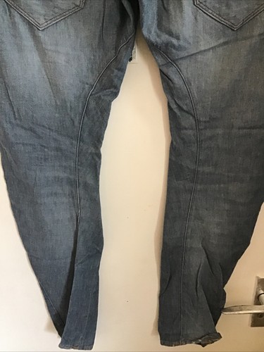 G-Star Jeans Arc 3D Slim Medium Aged Size W33 L32 - Picture 7 of 7