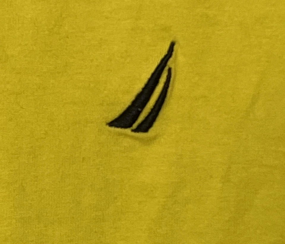 Camiseta Nautica Boys cuello en V verde brillante talla L Foto 3 de 4