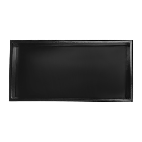 Parete Doccia Nicchia 24x12 Calafataggio in Mensola Portaoggetti Acciaio Inox Nero - Foto 11 di 19