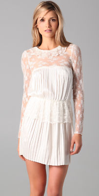 chinese dress ladies Free People Tabby Lace Mini Dress