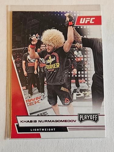 Khabib Nurmagomedov - 2021 Chronicles Playoff Pink Insert Card - Picture 1 of 2