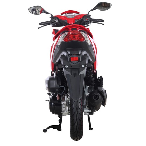 X-PRO Orion 200 Moped Scooter with 14" Alloy Wheels,Electric/Kick,LED Headlight - Picture 44 of 54