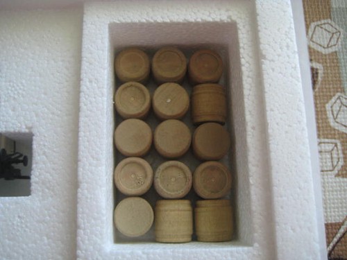 Marklin H0 94037 OBB Zillertal Bierwagon w/ flat car w/wood barrels in orig box - Picture 12 of 15