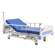 Uimoso Electric Hospital Bed with Mattress and 3 Adjustable Functions