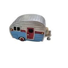 Fairy Garden Gnome Accessories RV Camping Mobile Home Camper Blue