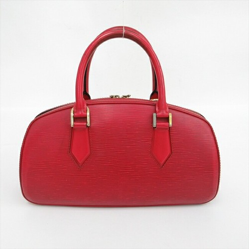Louis Vuitton Epi Jasmine Handbag M52087 Red Brand Bag Used Netshop - Picture 2 of 11
