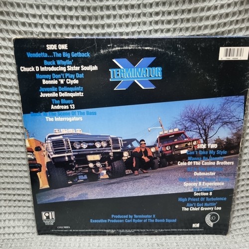 Terminator X & The Valley Of The Jeep Beets - Original 1991 Vinyl LP C 46896 - Foto 2 di 8