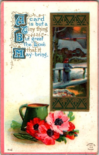 beautiful-flowers-on-vintage-greeting-postcard-a-12-bi6780-ebay