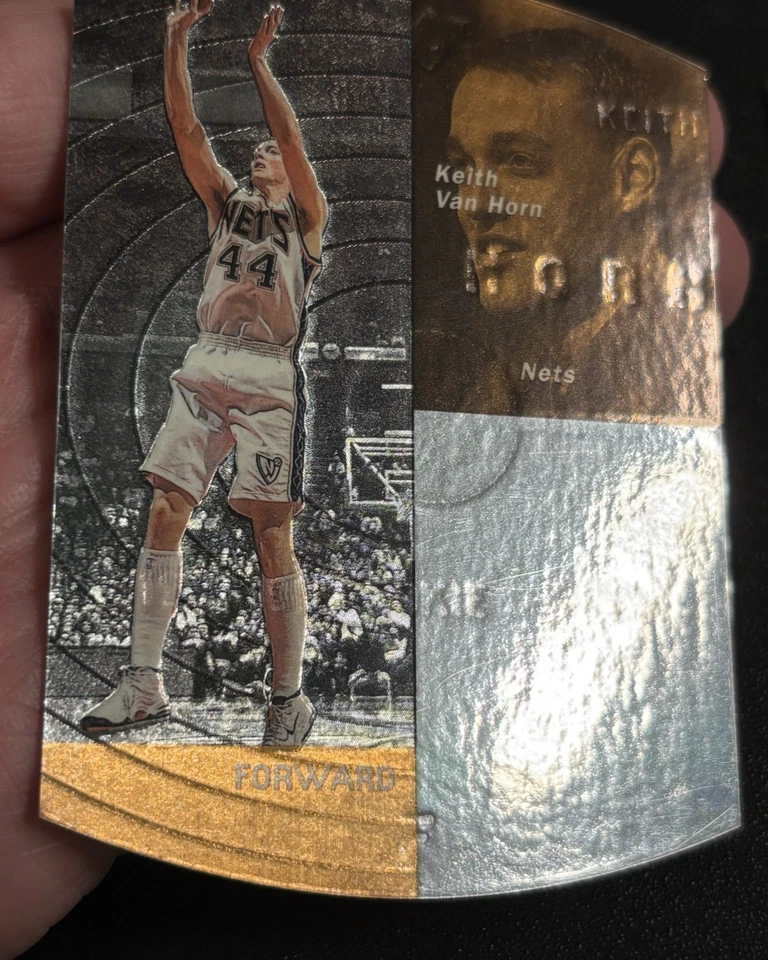 Keith Van Horn 1997-98 Upper Deck SPx Bronze #27 Rookie RC ERROR !!! No Foil !! - Image 2 of 3