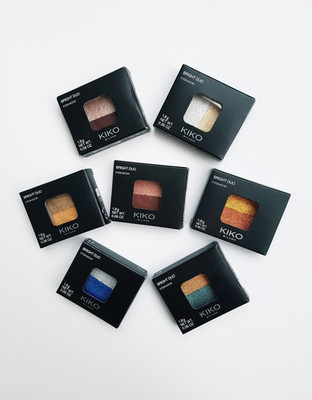 KIKO MILANO Bright Duo Eyeshadow Lidschatten OVP Italien Italy 10 11 14 15 17