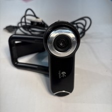 Logitech QuickCam Pro 9000 Webcam V-UBM46 USB With Mic! Tested and Working 