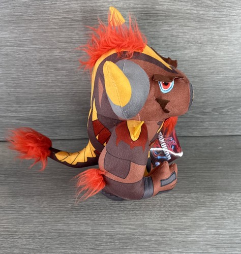 Bakugan 7" Peluche Imbottito Fabbrica Brusatore Il Toro - Foto 4 di 10