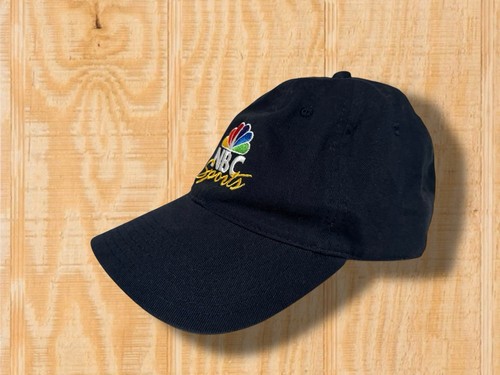 RARO! Cappello Berretto Vintage NBC Sport Strap Back Regolabile NBA Blu Navy Papà - Foto 7 di 12