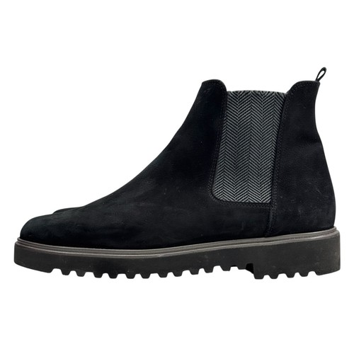 Bota Chelsea Paul Green Vienna con tacos Reino Unido 6,5 EE. UU. 9 para mujer de cuero negro - Imagen 5 de 14