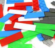 Plastic packers Building Supplies 300, Different Size, 1, 2, 3, 4, 5 & 6mm