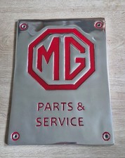 MG Parts & Service Polished