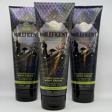 3 Bath Body Works Disney Villains MALEFICENT Ultimate Hydration Body Cream NEW