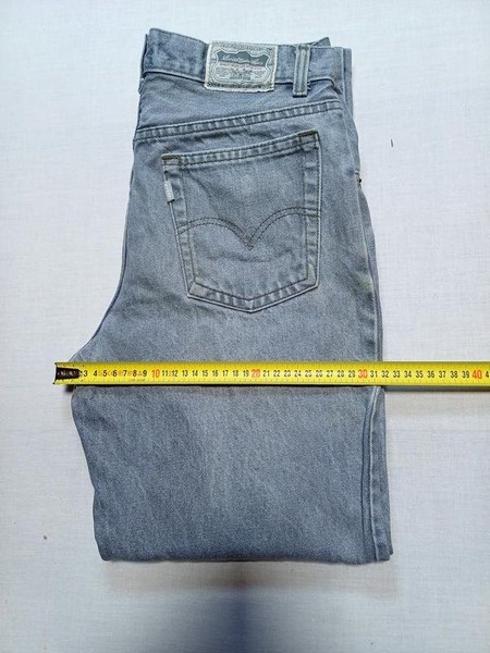 Women Levi's Jeans Grey 30 / L