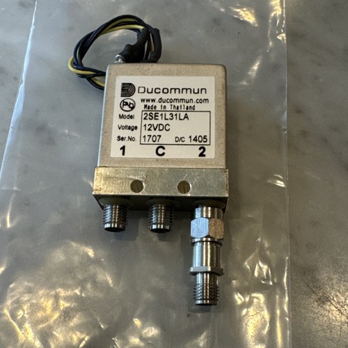 DUCOMMUN RF 2SE1L31LA Relay 2.92mm DC to 26.5/40 GHz - Tektronix W/ Extender