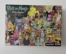 Rick and Morty : TOTAL RICKALL - Cooperative Card Game Bo NEW Open Box Unused
