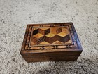 Tunbridge Ware Trinket Box by Thomas Barton c1845 Moore Hinges