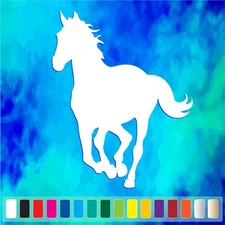 HORSE Silhouette cut vinyl decal #5 car window sticker Horse Riding, Horse Girl