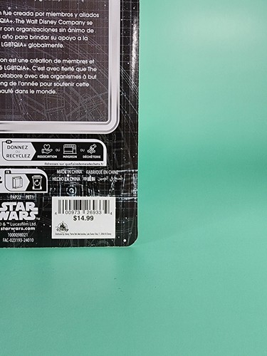 Star Wars R3-RN8W Pride Droid Factory Parchi Disney Nuovo R2D2 Galaxy's Edge Gay - Foto 15 di 21