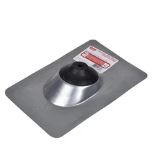 G11830 11830 Galvanized 0.5"1" Pipe Diameter Nocalk Solar Roof Flashing 9" X 12.