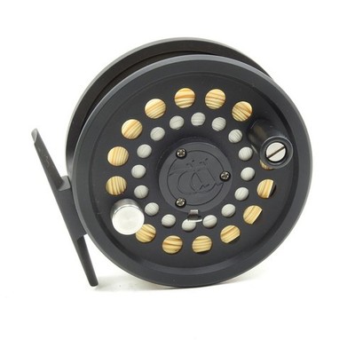 オールドロス　Ross　Cimarron 2　4～6番　グレー　米国製　外箱付き Ross Cimarron C-2 Fly Fishing Reel. Matte Black. W/ Box