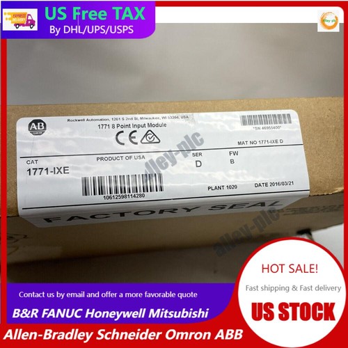 NEW 1771IXE ALLEN BRADLEY 1771-IXE THERMOCOUPLE MILLIVOLT INPUT US Free Tax - Picture 1 of 7