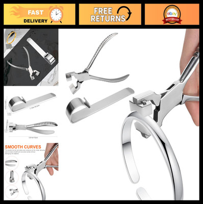 2Pcs Durable Bracelet Bending Bar - Jewelry Making Tool for Smooth Curves & Crea