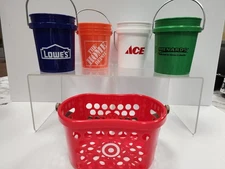 Lowe’s Menards Ace Home Depot Mini Bucket & Target Mini Basket 5 Pk