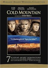 Cold Mountain Two-Disc Edition On DVD With Jude Law 2 Romance Movie E57