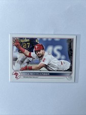 2022 Topps Image Photo Variation Short Print US88 Kyle Schwarber Sliding SP 
