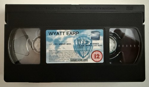 Wyatt Earp (VHS Big Box Rental, 1994 - This has never been rented) - Picture 8 of 8
